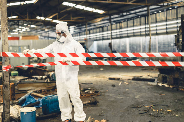 Professional Trauma Scene Cleanup technician working in Dinuba, CA